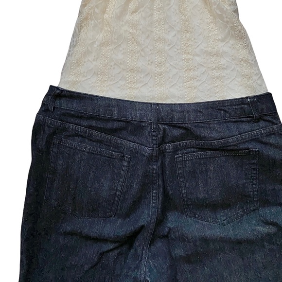 Coldwater Creek Womens Pants, Womens Loose Straight Leg Pants, Womens Jeans - Picture 10 of 14